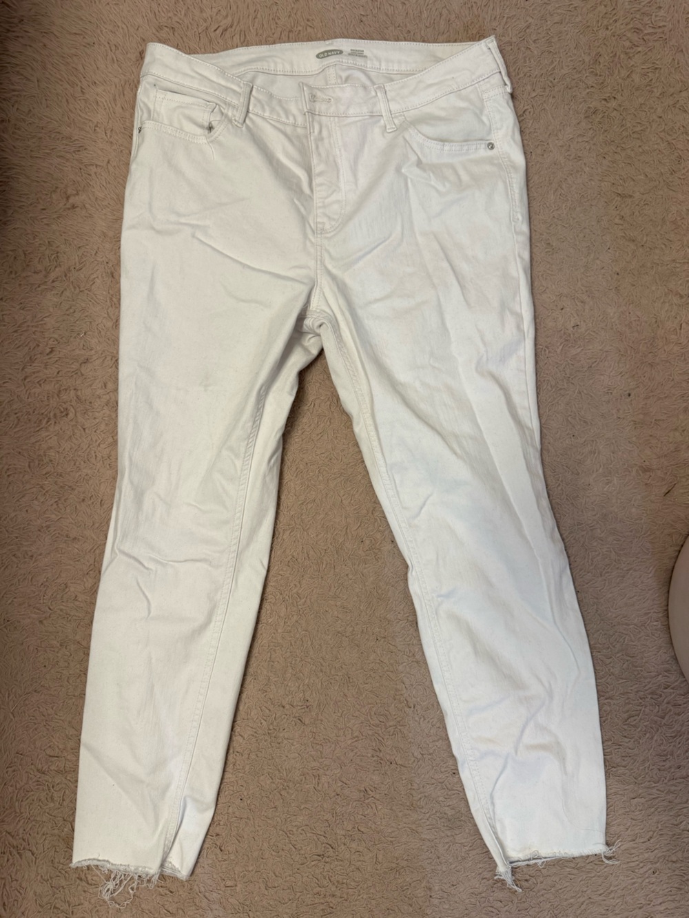 Women’s White Jeans - Classic Slim Fit